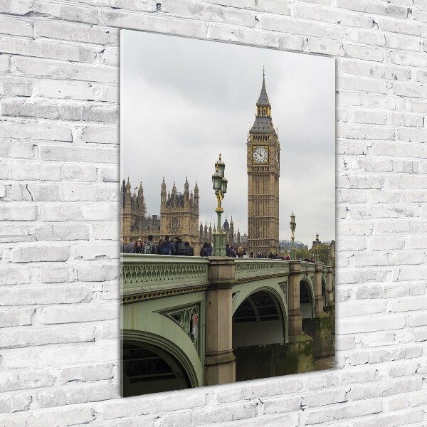 Tablou pe sticlă acrilică Big Ben, Londra