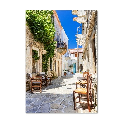 Tablou pe sticlă acrilică Insula Naxos Grecia