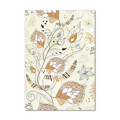 Tablou pe acril ornamente
