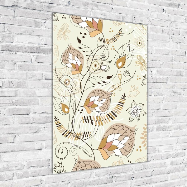 Tablou pe acril ornamente