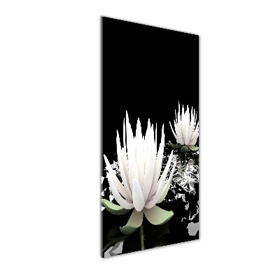 Tablou acrilic floare de lotus