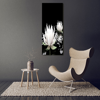 Tablou acrilic floare de lotus