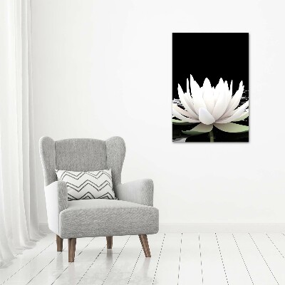 Tablou acrilic floare de lotus