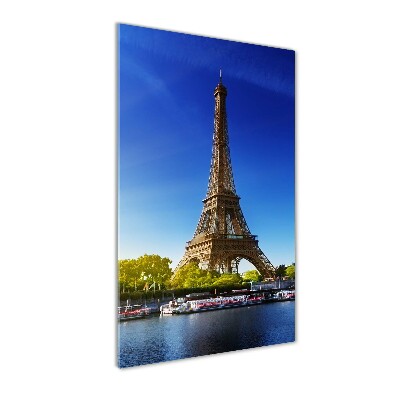 Tablou pe sticlă acrilică Turnul Eiffel din Paris