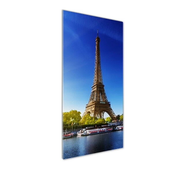 Tablou pe sticlă acrilică Turnul Eiffel din Paris