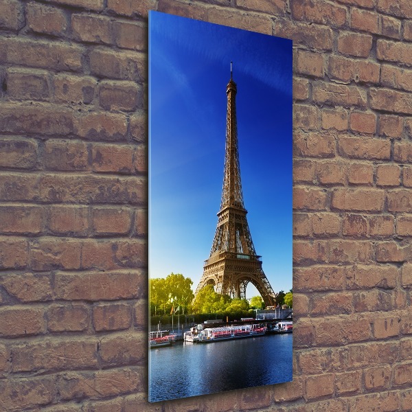 Tablou pe sticlă acrilică Turnul Eiffel din Paris