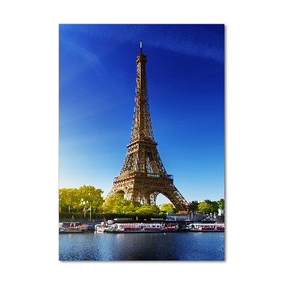 Tablou pe sticlă acrilică Turnul Eiffel din Paris