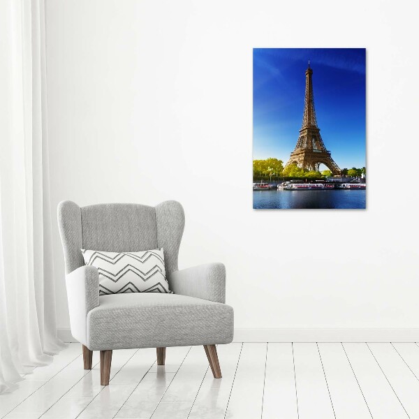 Tablou pe sticlă acrilică Turnul Eiffel din Paris