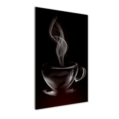 Tablou pe sticlă acrilică cafea aromatică