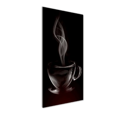 Tablou pe sticlă acrilică cafea aromatică