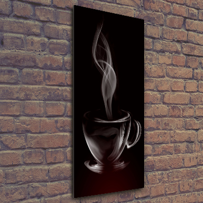 Tablou pe sticlă acrilică cafea aromatică