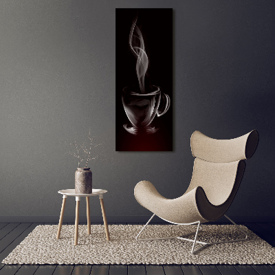 Tablou pe sticlă acrilică cafea aromatică
