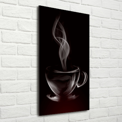 Tablou pe sticlă acrilică cafea aromatică