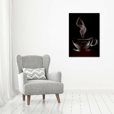 Tablou pe sticlă acrilică cafea aromatică