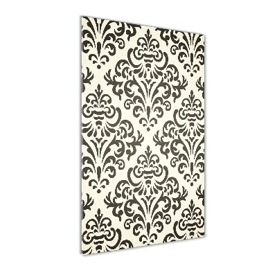 Tablou pe sticlă acrilică fundal ornamente
