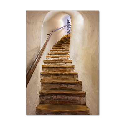 Tablou acrilic Scari in castel