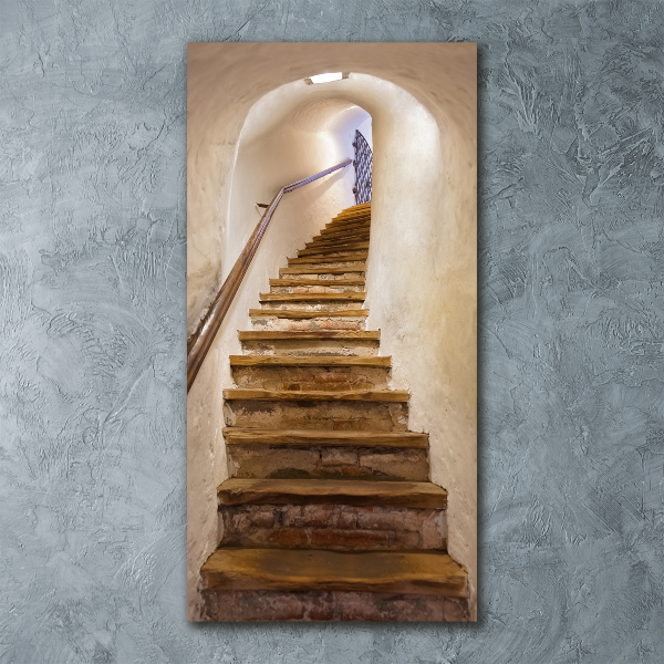 Tablou acrilic Scari in castel