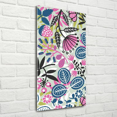 Tablou acrilic flori