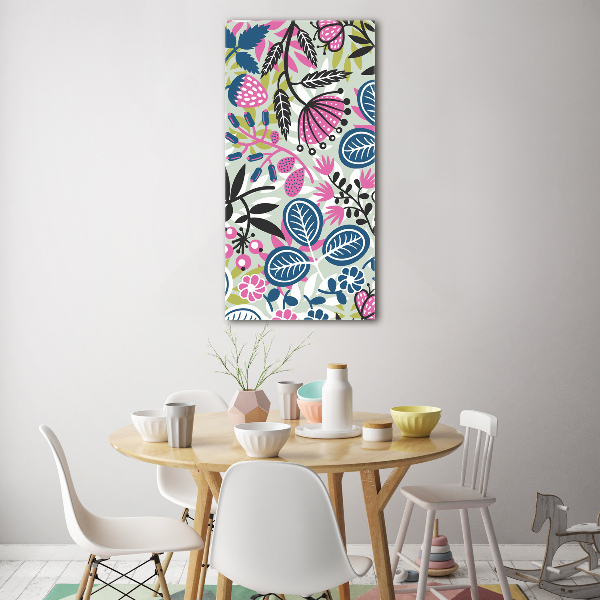 Tablou acrilic flori