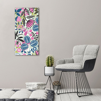 Tablou acrilic flori