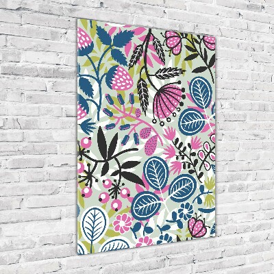 Tablou acrilic flori