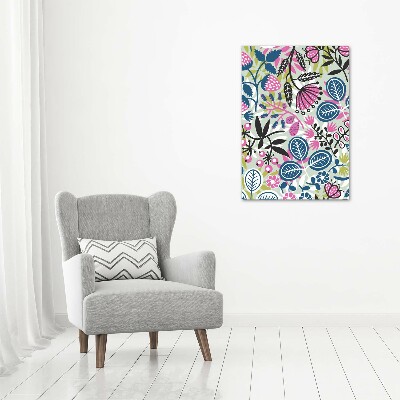 Tablou acrilic flori