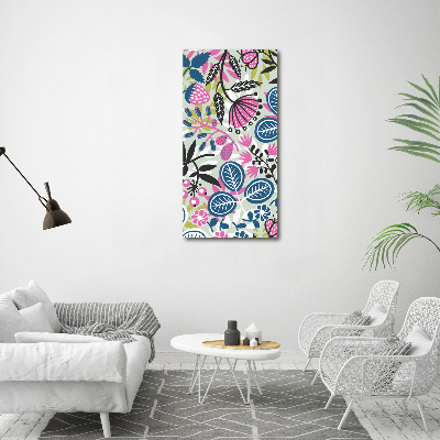 Tablou acrilic flori