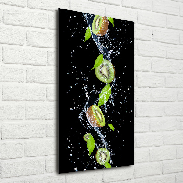 Tablou sticlă acrilică kiwi