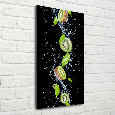 Tablou sticlă acrilică kiwi