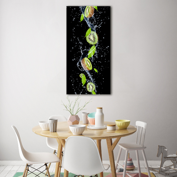 Tablou sticlă acrilică kiwi