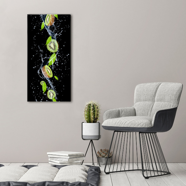 Tablou sticlă acrilică kiwi