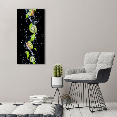 Tablou sticlă acrilică kiwi
