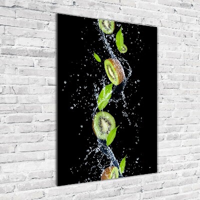 Tablou sticlă acrilică kiwi