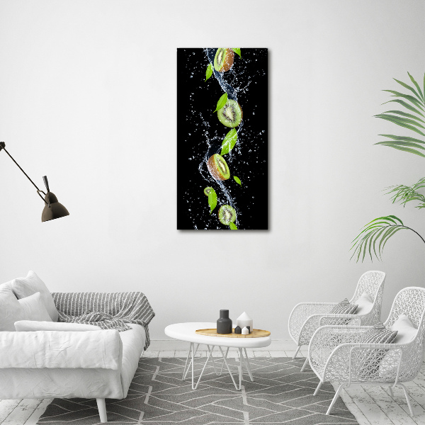 Tablou sticlă acrilică kiwi