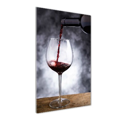 Tablou pe acril vin rosu