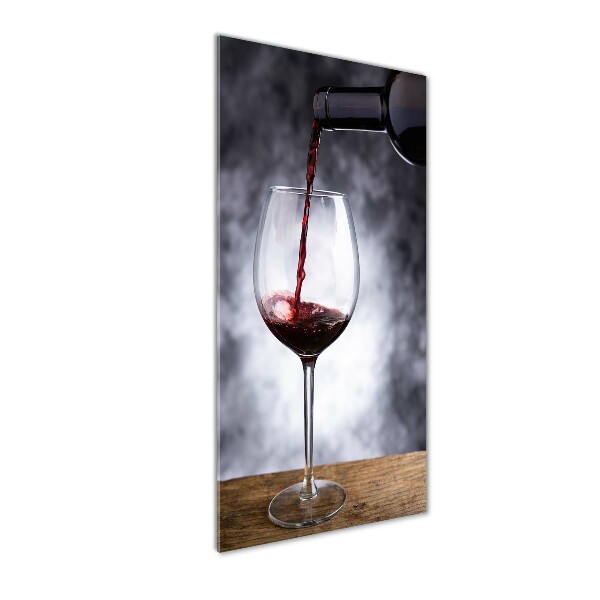 Tablou pe acril vin rosu