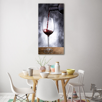 Tablou pe acril vin rosu
