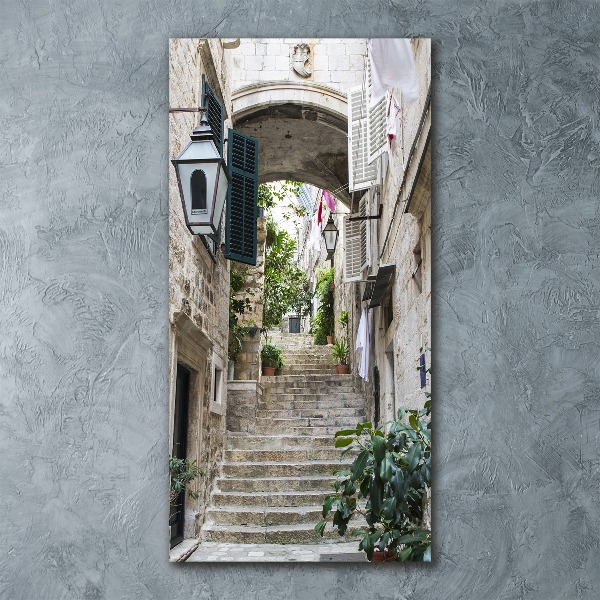 Tablou acrilic Străzile din Dubrovnik