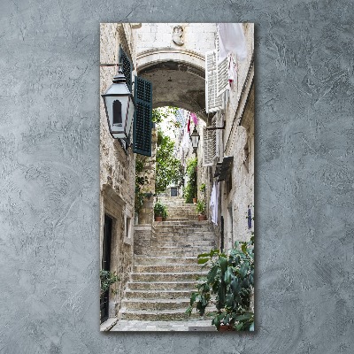 Tablou acrilic Străzile din Dubrovnik