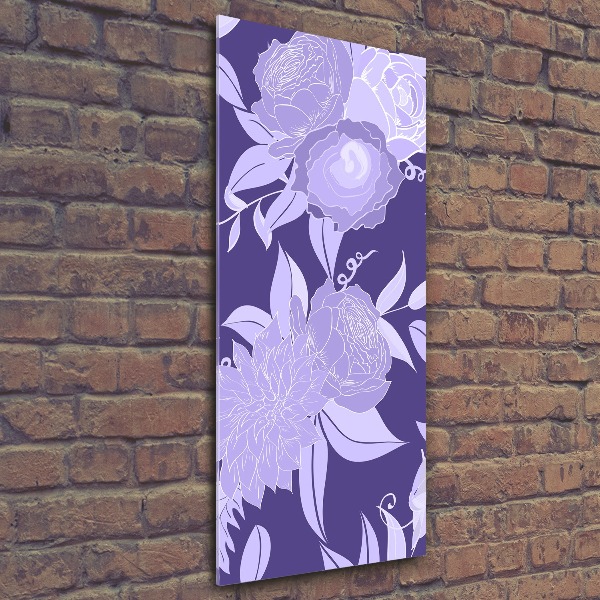 Tablou pe acril model floral