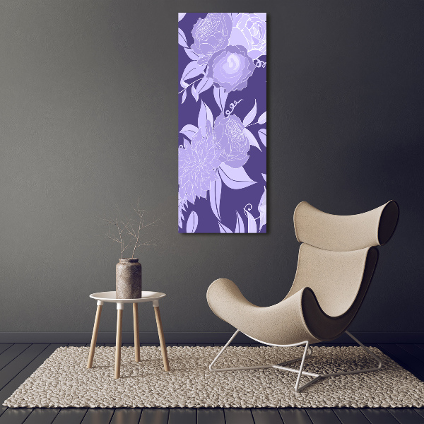 Tablou pe acril model floral