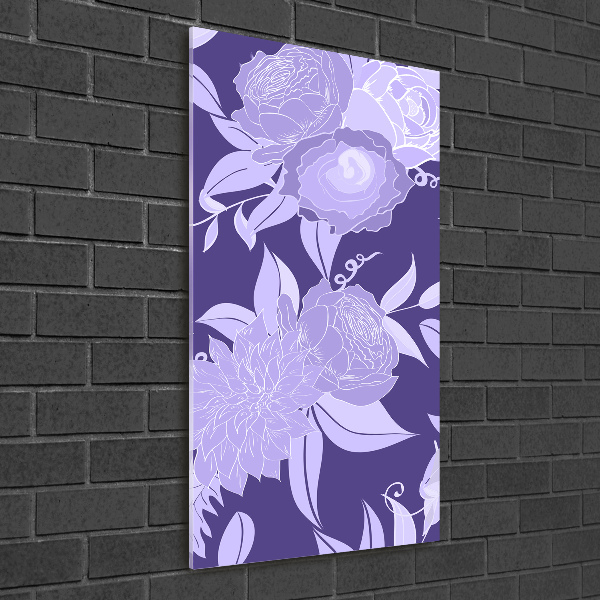 Tablou pe acril model floral
