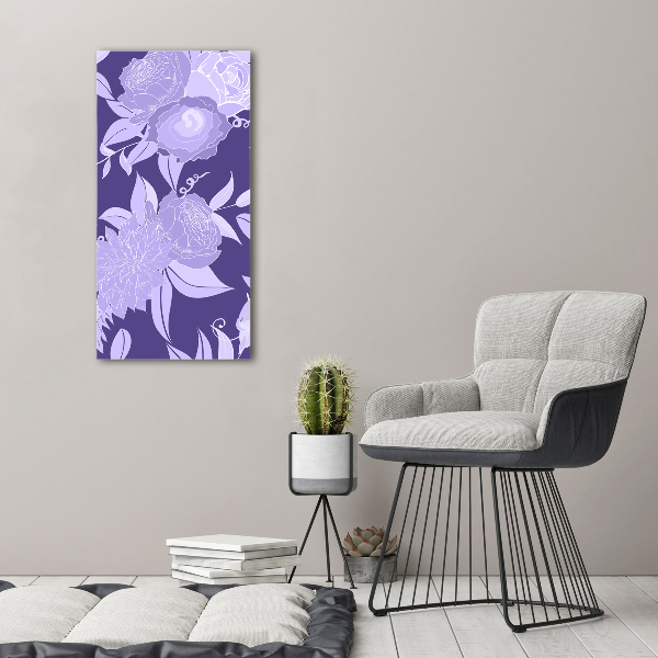 Tablou pe acril model floral