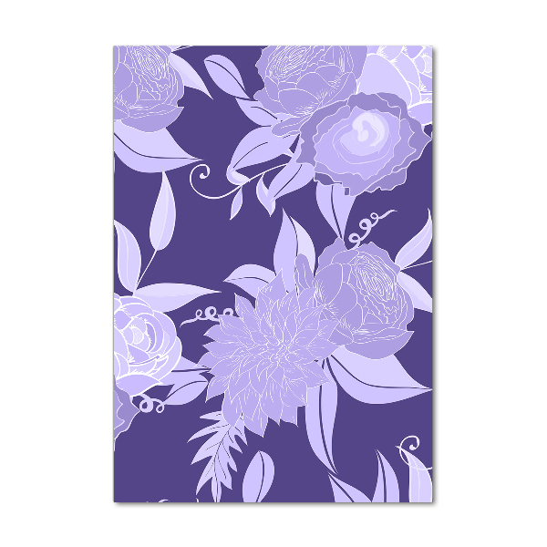 Tablou pe acril model floral