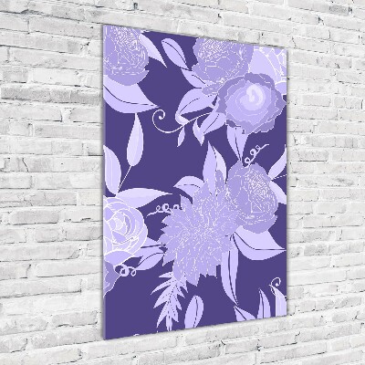 Tablou pe acril model floral