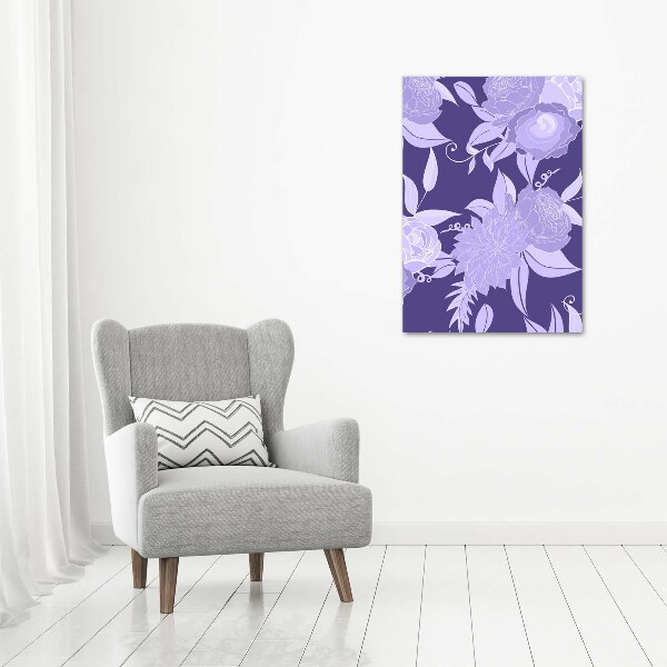 Tablou pe acril model floral