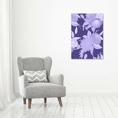 Tablou pe acril model floral