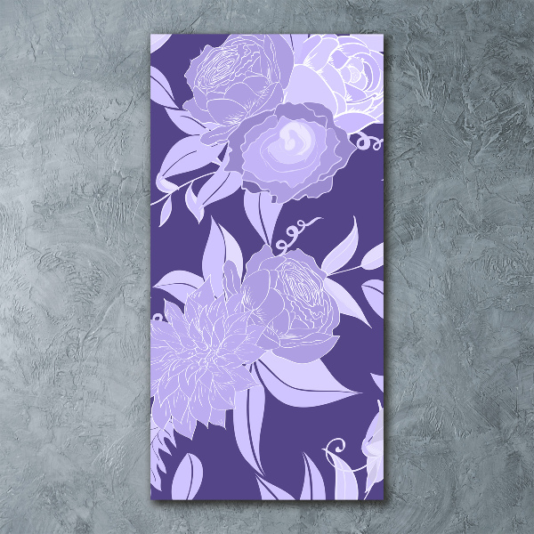 Tablou pe acril model floral