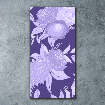 Tablou pe acril model floral
