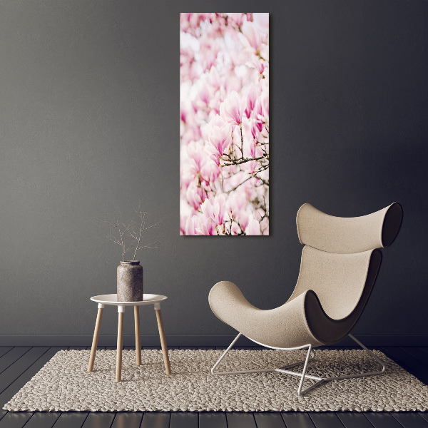 Tablou pe acril flori magnolia